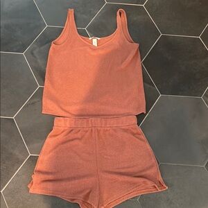 H&M tank and short set